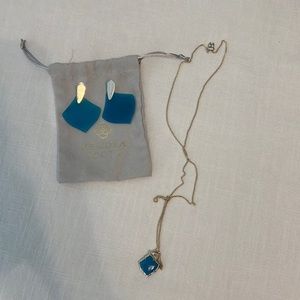 Kendra Scott necklace & earring set